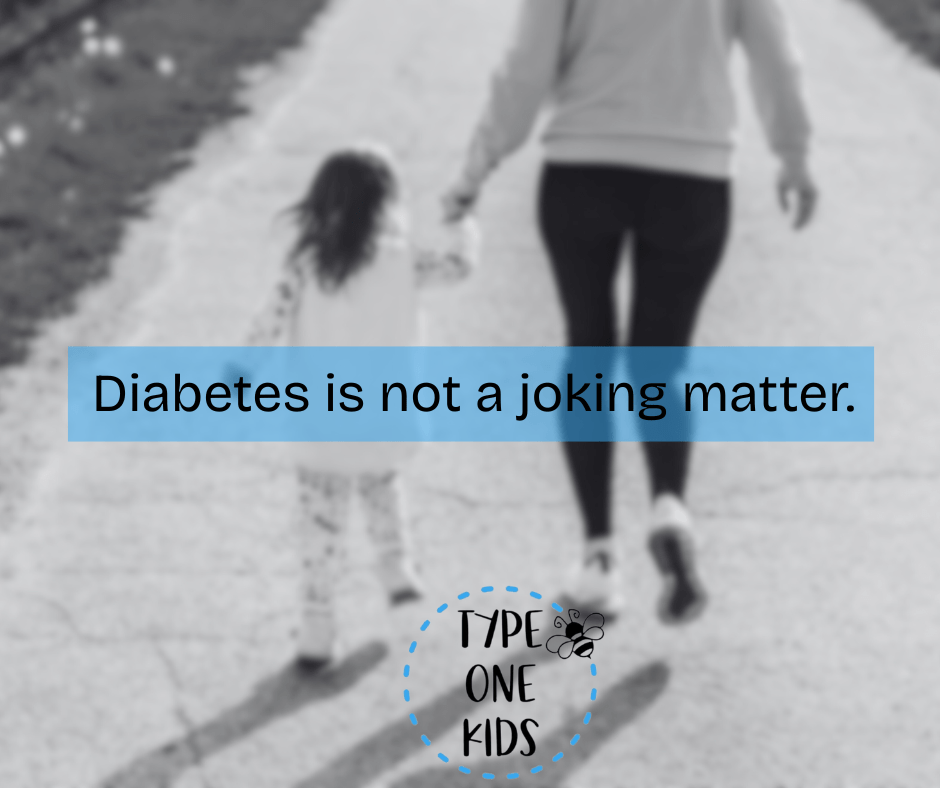 Diabetes is not a&nbsp;joke.